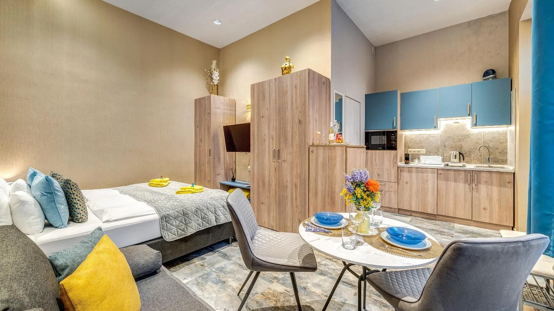 Apartment Budapest Magic Blue In Downtown Ungarn