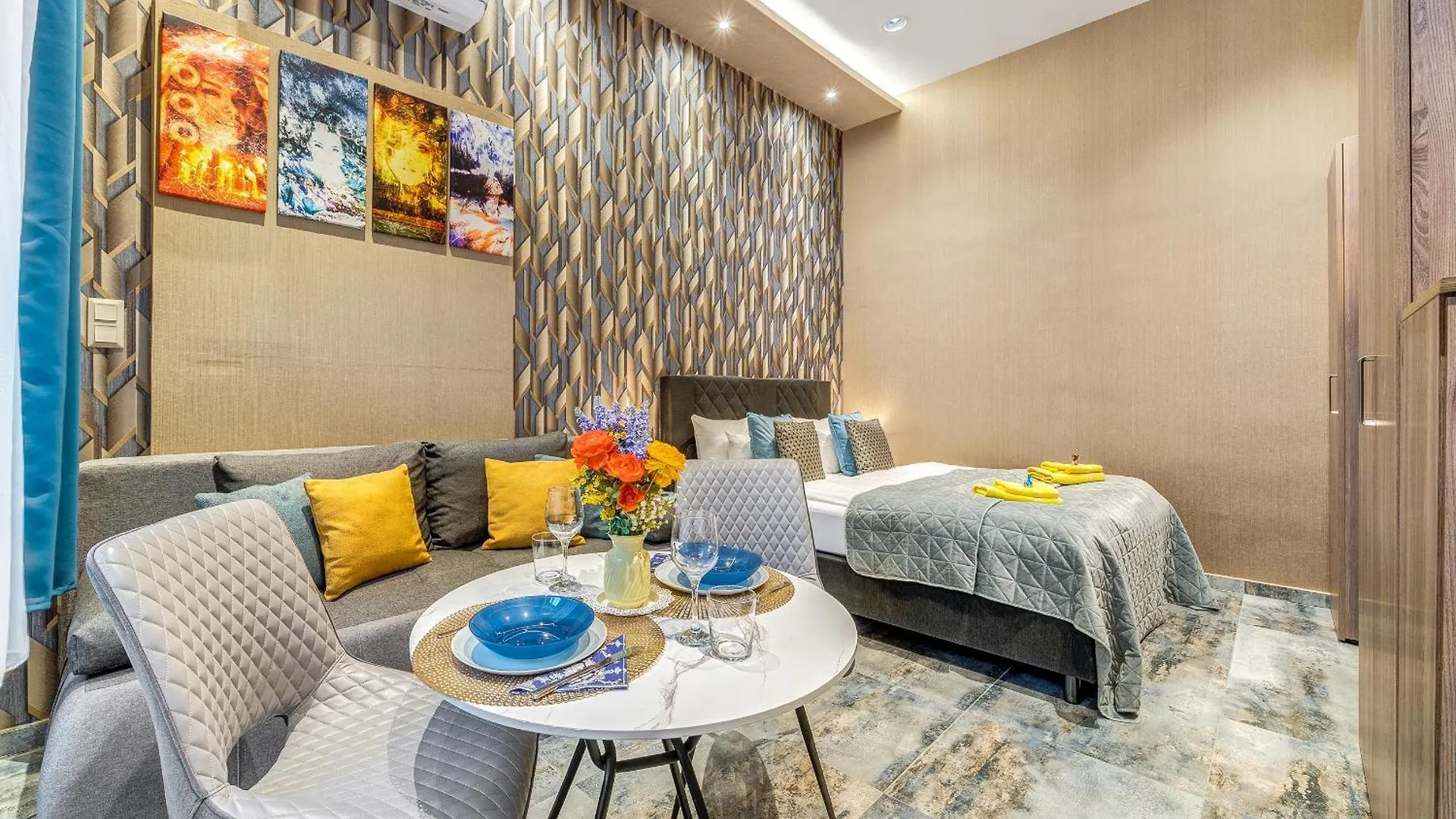 Budapest Magic Blue In Downtown location